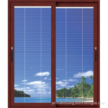 Aluminum-Wood Compound Sliding Door (PR-D15)
